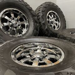 【KUMHO LT315/75R16 127/124Q】夏タイヤ【MKW MK-46 16インチ 8J6HPCD139.7±0】ランクルプラド サーフ パジェロ等　(VTE539)クレジットカード QRコード決済可能