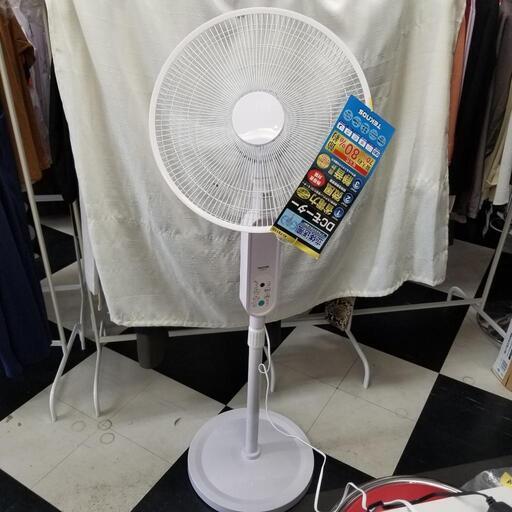 3404 フルリモコン立体送風DCフロアー扇風機 40cm 首振　タイマー