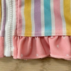 95cm 女の子用ラッシュガードの画像