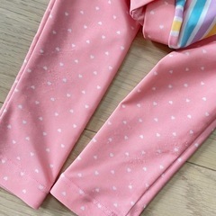 95cm 女の子用ラッシュガードの画像