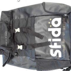 【C79】sfida　黒のリュック　中古品