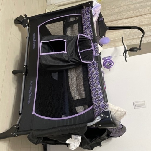 ベビートレンド　折りたたみベッド