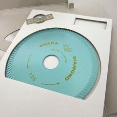 保管未使用品 大阪ダイヤモンド 乾式 ハンディカッター 125mm みかげ石 瓦 タイル コンクリート 切断 4枚セット ☆ 札幌市 北区 屯田 の画像