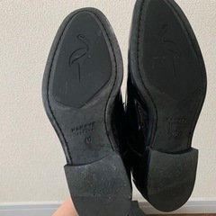 HARRYS OF LONDON メンズサイズ40 パテントレザー オックスフォードシューズの画像