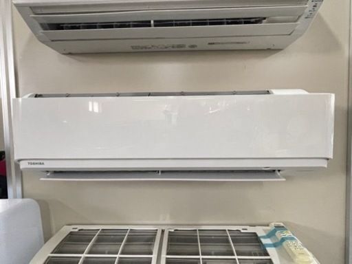 【値下げSALE】東芝　6畳用ルームエアコン　自動お掃除機能搭載　標準取付工事込み　リサイクルショップ宮崎屋住吉店22.7.14ｋ