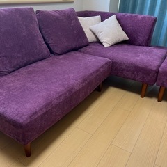 カウチソファー　美品