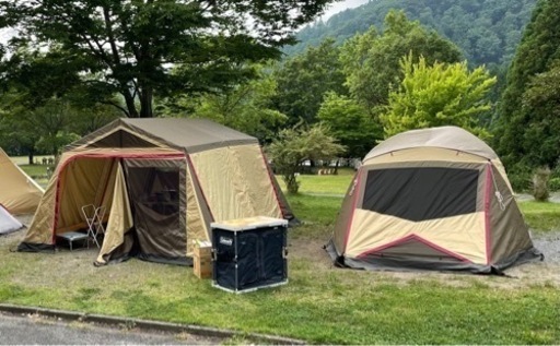 旧　ロッジシェルターとリザービア