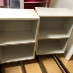 カラーボックス２個セット