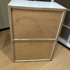 カラーボックス２個セットの画像