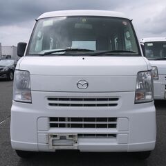 (ID4471)軽バン専門店在庫100台　２７万円　マツダ　スクラムバン　車検２年付　平成２６年式　諸費用込３３０,０００円の画像