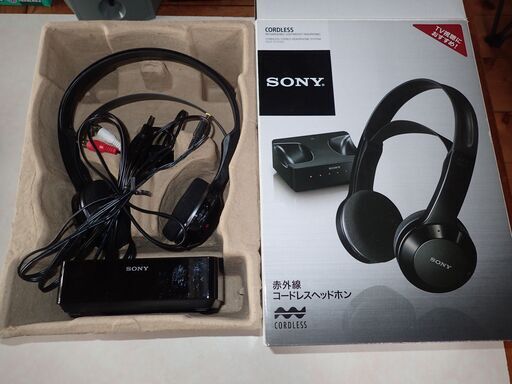 SONYコードレスヘッドホン　値下げしました