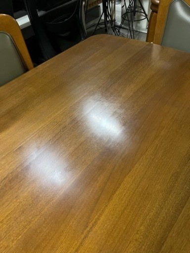 人気の高級家具!! 浜本工芸 6人掛け ダイニングテーブル＆ダイニングチェアセット!! ワイドテーブル 木製