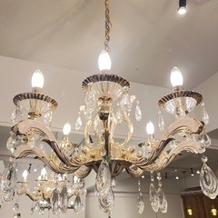 クリスタルシャンデリア定価18万円