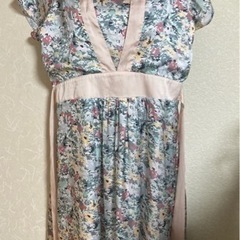 完売!マタニティウェア　リボン付きワンピース