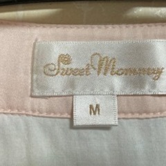 完売!マタニティウェア　リボン付きワンピースの画像