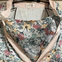 完売!マタニティウェア　リボン付きワンピースの画像