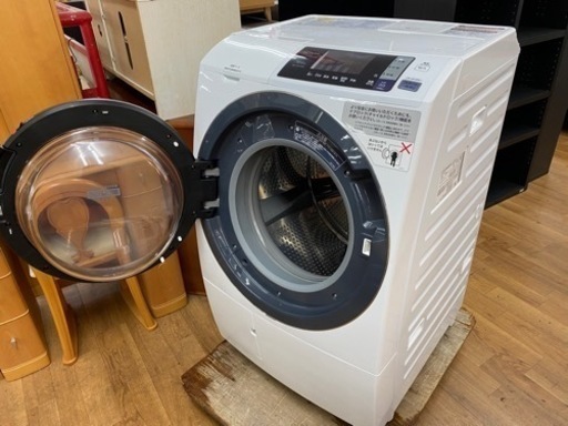 I369 ★ HITACHI ビッグドラムスリム ドラム式洗濯乾燥機 2016年製 ⭐動作確認済 ⭐クリーニング済
