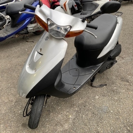 SUZUKI レッツ2 原付バイク　スクーター　2サイクル　メットイン　福岡市南区