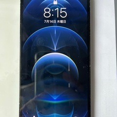 SIM フリー iPhone12 pro max 裏割れジャンク