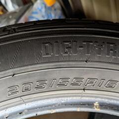 ダンロップ205/55Ｒ16　中古4本セットの画像