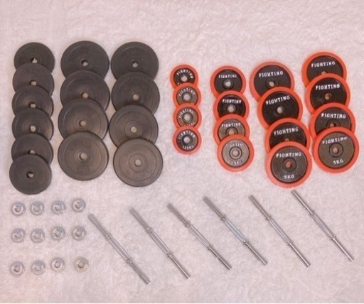 FIGHTING ROADダンベル　トータル97.5kg セット