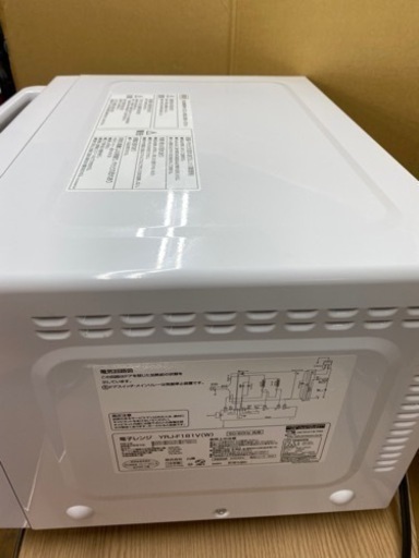 I367 ★ YAMAZEN フラット型オーブンレンジ 500Ｗ ★ 2019年製 ⭐動作確認済 ⭐クリーニング済
