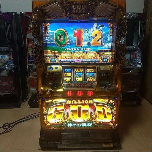 ミリオンゴッド パチスロ機 ユニバーサルブロス ミリオンゴッド-神々の凱旋- 中古パチスロ