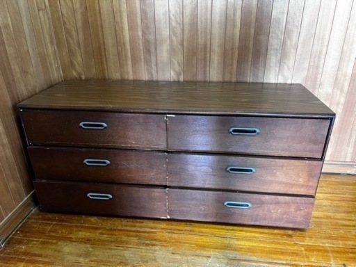 【中古品】アメリカ家具　タンス　棚　ビンテージ