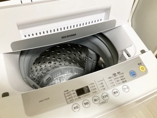 【お譲り先決定】アイリスオーヤマ　洗濯機　IAW-T502E