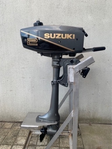 2ストスズキ2馬力船外機。値下げしました！
