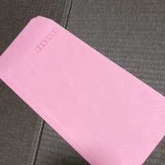 長3封筒　ピンク　アメリカンカラー100枚の画像