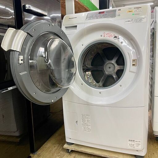 美品【 Panasonic 】パナソニック プチドラム 洗濯7.0㎏/乾燥3.5㎏ ドラム式洗濯機 ヒートポンプ乾燥 エコナビ NA-