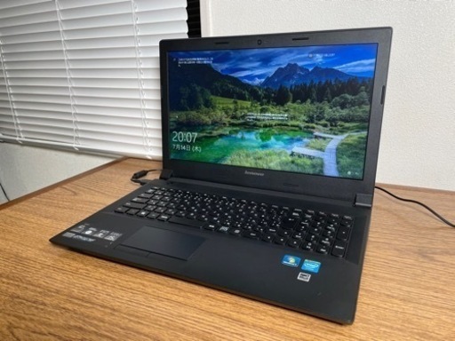 とてもきれいです♪lenovoのノートPC Celeron N2830 メモリ4GB HDD500GB