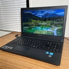 とてもきれいです♪lenovoのノートPC Celeron N2...