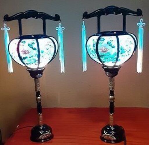 岐阜ちょうちん　回転灯籠　×2　未使用品