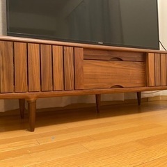 【お値下げしました！】大塚家具 無垢材 テレビボード