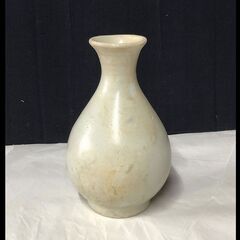 e1665 李朝 白磁 徳利 堅手徳利 花入 小壺の画像