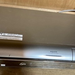 2007年購入　AQUOS DVDレコーダーの画像