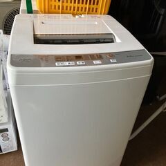 ☆中古￥12,800！AQUA　洗濯機　家電　AQW-S60H型　幅57cmｘ奥行54cmｘ高さ90cm　【BG109】