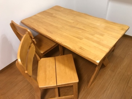 旭川家具 ダイニングセット バタフライ イス2脚 インテリアセンター 現