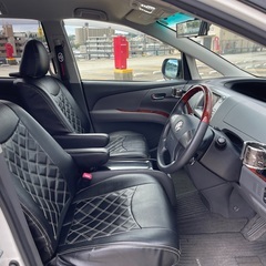 埼玉【自社ローン】保証人無し★全国対応★トヨタ★エスティマ★社外20インチAW★社外車高調★クルコン★の画像