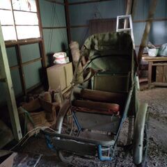 アンティーク自転車？三輪車？レストアを楽しみたい方に！の画像