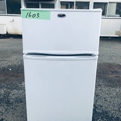 ✨2020年製✨1605番 フィフティ✨2ドア冷凍冷蔵庫✨FR-91A‼️