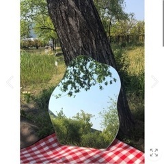 お取引決定◎ 卓上鏡 韓国ウェーブミラーの画像