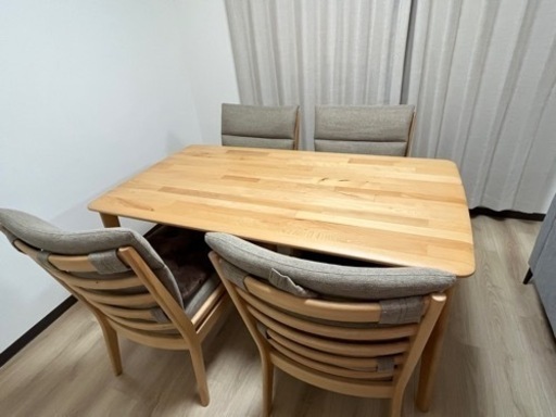 【一時停止】7/24(日)手渡し限定！ダイニングテーブルセット