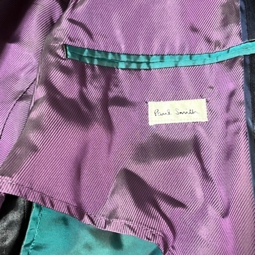 Paul Smith ポールスミス ジャケット ネイビー 紺 M メンズ 希少 正規品 古着 ドレス 結婚式 冠婚葬祭 グッチ プラダ