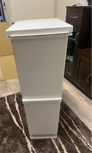 ニトリ製品 2分別スリムゴミ箱