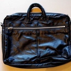 PORTER 高級レザービジネスバッグ ポーター 2wayマチ調整