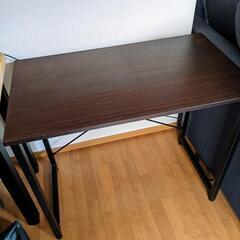 【美品】ワークデスク　ブラウン