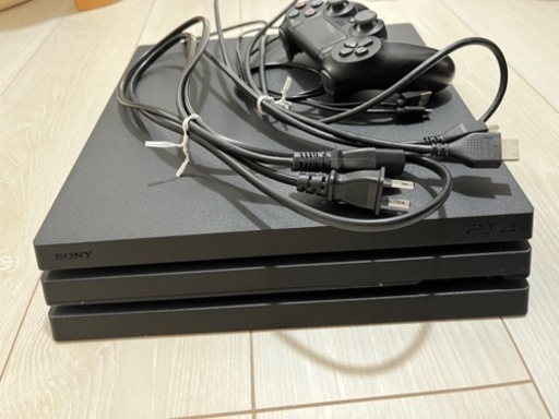 ps4 pro 1TB 中古　動作確認済み　